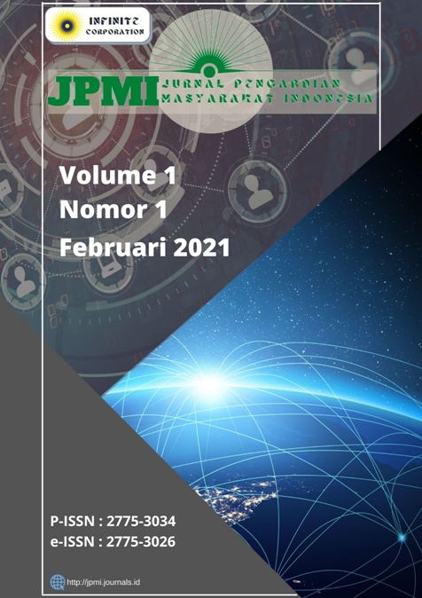 					Lihat Vol 1 No 1 (2021): JPMI - Februari 2021
				